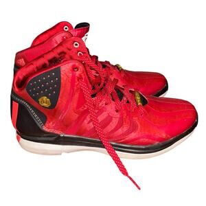 Adidas men’s D Rose 4.5 basketball shoes red “Brenda” colorway (size 11)